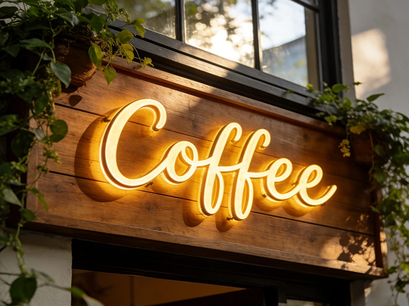Frontlit & Backlit signs for shop